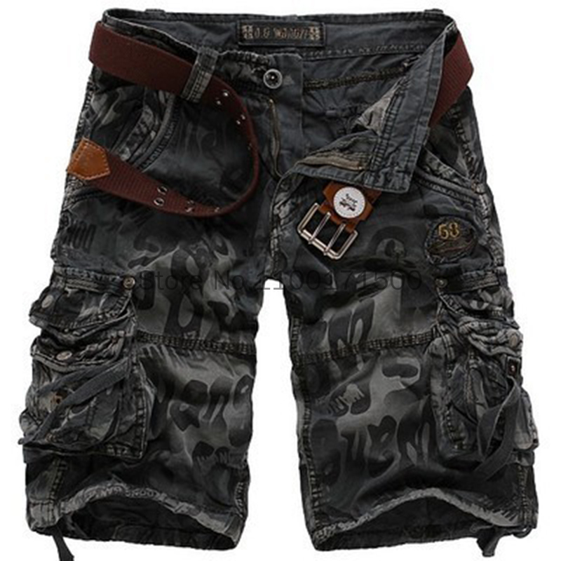 Corteiz Cargo Pant - Aliexpresメンズカモフラージュカーゴショーツ、複数のポケット、高品質、新しいルーズパンツ、ベルトなし、ファッション