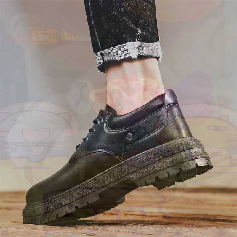 ダーク天然皮革ファッショントレーナーテニスメンズスニーカーフ - Streetwear Brand Global のレビューと価格