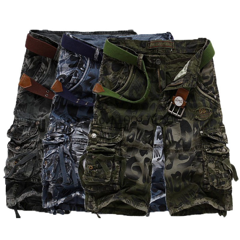 Aliexpresメンズカモフラージュカーゴショーツ、複数の - Corteiz Cargo Pant のレビューと価格