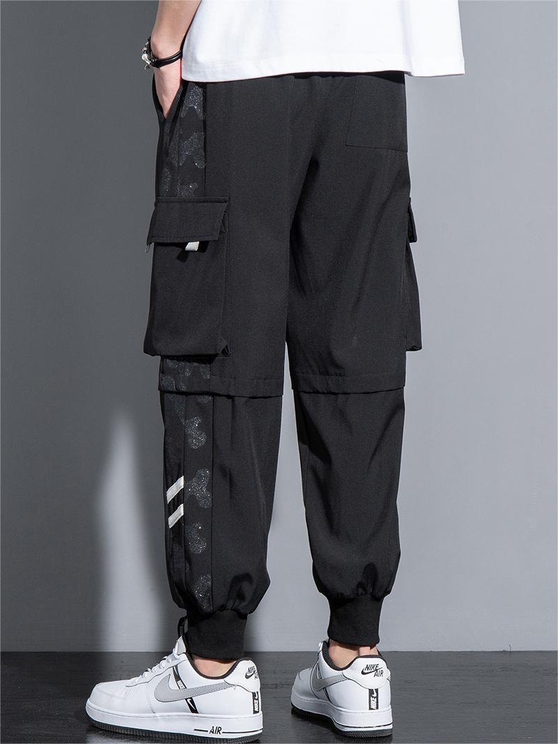 メンズマルチポケットルーズカーゴパンツ、アイスシルクスウェッ - Corteiz Cargo Pant のレビューと価格