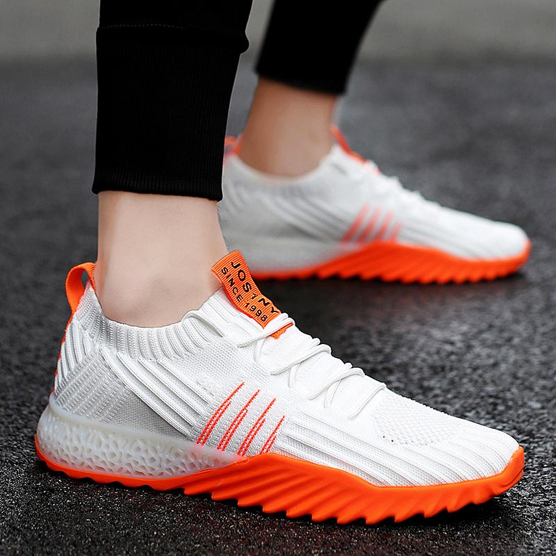 男性と女性のための通気性のあるメッシュスニーカー,スポーツ, - Streetwear Brand Global のレビューと価格